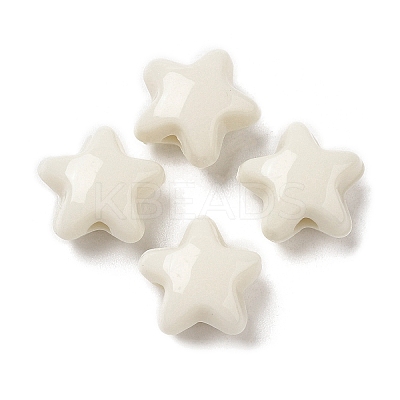 Opaque Acrylic Beads OACR-C016-30K-1