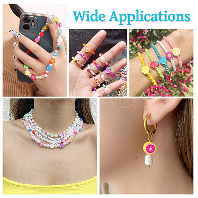9 Strands 9 Styles Handmade Polymer Clay Bead Strands CLAY-TA0001-74-1
