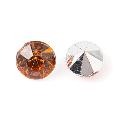 Imitation Taiwan Acrylic Rhinestone Pointed Back Cabochons GACR-A003-5mm-43-1