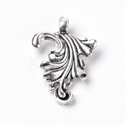 Alloy Hook Button PALLOY-WH0082-63-1