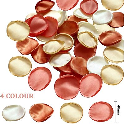 Satin Artificial Rose Petals DIY-GF0003-84C-1