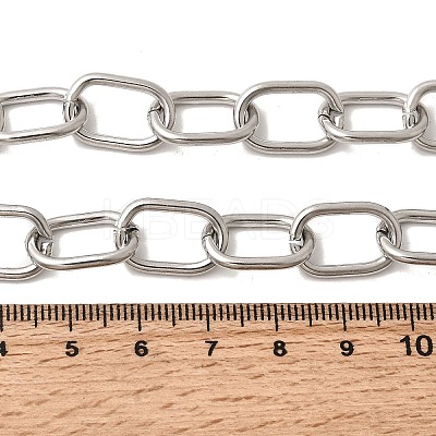 Brass Cable Chain Necklaces for Women NJEW-B157-09P-1