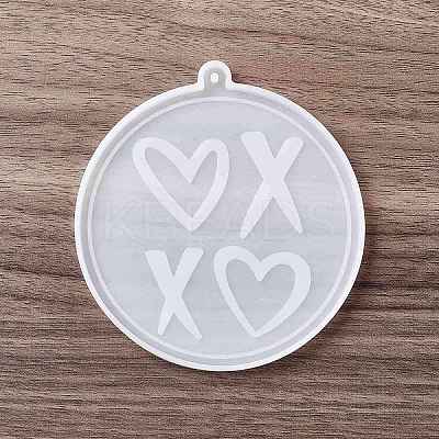 Valentine's Day Silicone Pendant Molds DIY-J009-07B-1