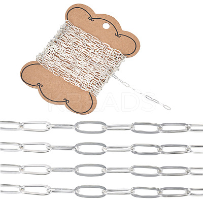 5M Brass Paperclip Chains CHC-TA0001-39S-1