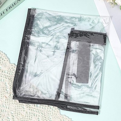 Transparent PVC Luggage Cover AJEW-WH20080-52F-1