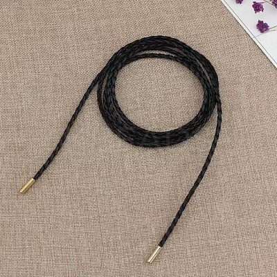 1Pc Imitation Leather Braided Chain Belt AJEW-CL0001-56A-1
