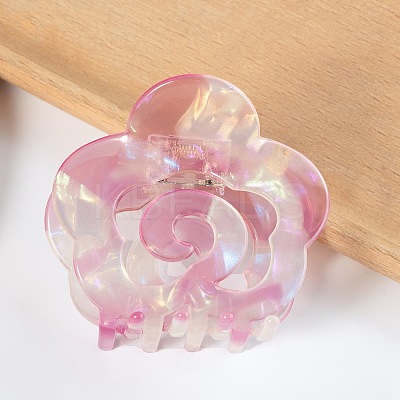 Flower Shape Hair Claw Clip PW-WG34091-04-1