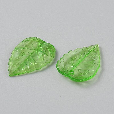 Transparent Acrylic Pendants OACR-CJC0006-25A-1