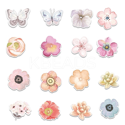 50Pcs PVC Paper Stickers LS-PW-WG7F01D-01-1