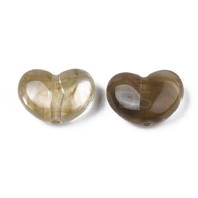 Transparent Acrylic Beads OACR-N008-54-1