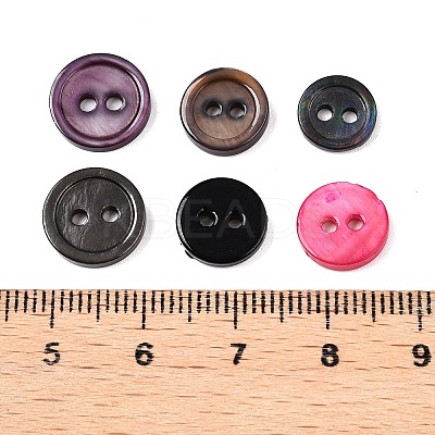 Freshwater Shell Buttons BUTT-T013-04-1