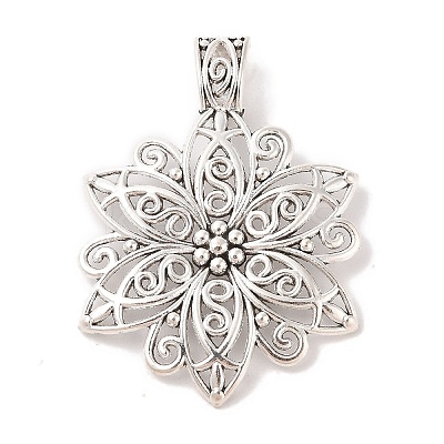Tibetan Style Alloy Focal Pendants LF9727Y-1