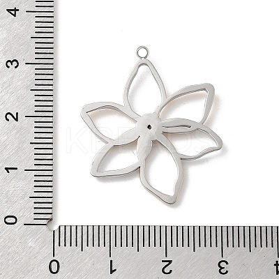 304 Stainless Steel Pendants STAS-A126-03B-GP-1