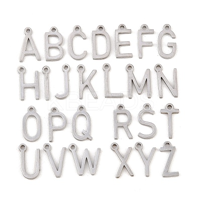 26Pcs 304 Stainless Steel Charm Sets STAS-B123-01P-1
