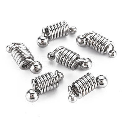 Non-Tarnish 201 Stainless Steel European Beads STAS-N096-001-1
