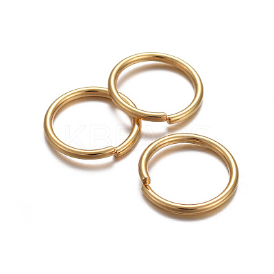 Ion Plating(IP) 304 Stainless Steel Open Jump Rings STAS-L187-12x1.2mm-G-B-1