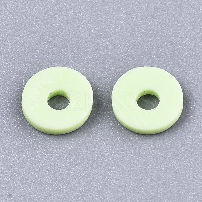 Handmade Polymer Clay Beads Strands CLAY-R089-8mm-Q080-1