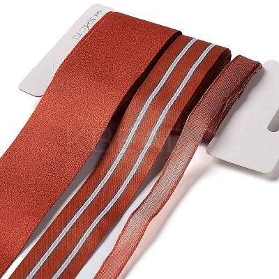 9 Yards 3 Styles Polyester Ribbon SRIB-C002-04B-1