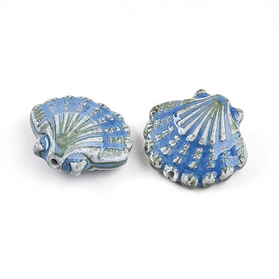 Handmade Porcelain Beads PORC-N009-01-1