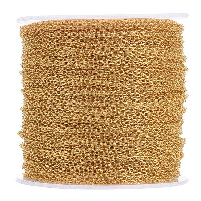 Brass Cable Chains CHC-034Y-G-1