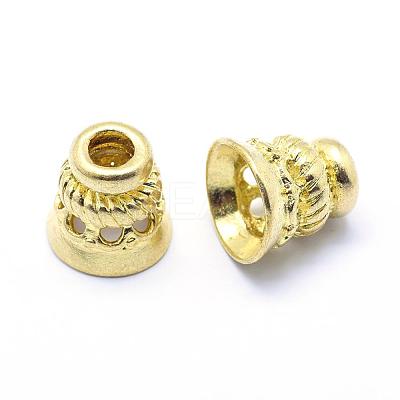 Brass Bead Cones KK-G319-20C-RS-1