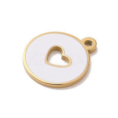 304 Stainless Steel Enamel Charms STAS-B074-03G-02-1