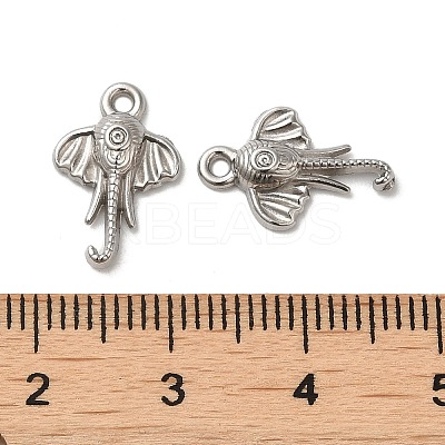 Non-Tarnish 304 Stainless Steel Charm STAS-I203-59P-1