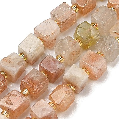 Natural Arusha Sunstone Beads Strands G-G053-B16-03-1