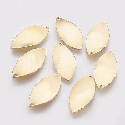 Real 18K Gold Plated Brass Pendants X-KK-R037-160G-1