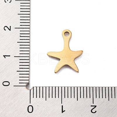 Ion Plating(IP) 201 Stainless Steel Charms STAS-A101-01C-01G-1