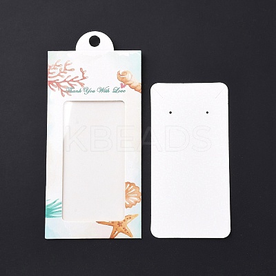 Paper Jewelry Display Cards DIY-B061-10E-1