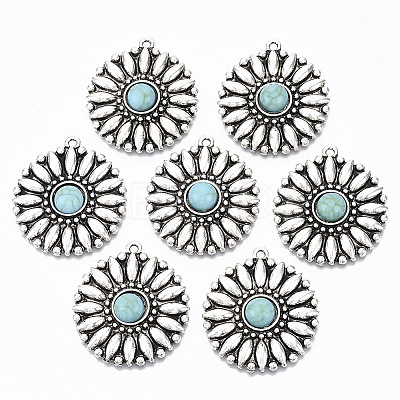 Tibetan Style Alloy Pendants LS-X-PALLOY-R113-007-RS-1