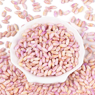 Baking Paint Glass Seed Beads SEED-N008-06B-1