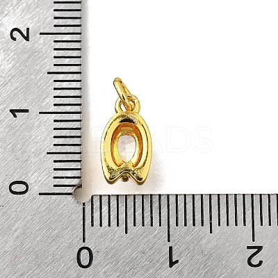 Brass Micro Pave Cubic Zirconia Pendants KK-Z102-03G-01-1