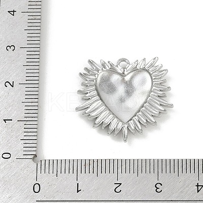 304 Stainless Steel Pendants STAS-P390-02A-P-1