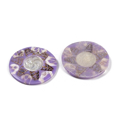 Dyed Natural Shell Cabochons SHEL-P018-01A-02-1