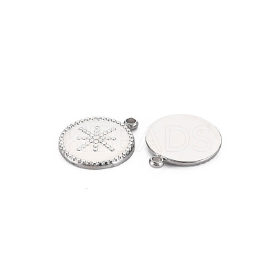 Non-Tarnish 304 Stainless Steel Charms STAS-N097-133P-1