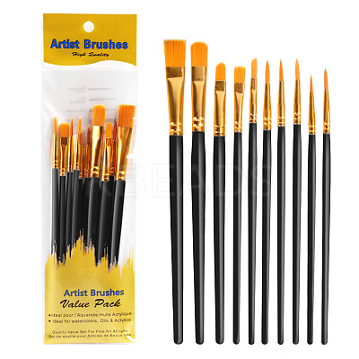 Paint Plastic Brushes Set X-CELT-PW0001-010E-1