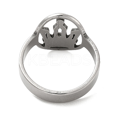 Non-Tarnish 201 Stainless Steel Finger Rings RJEW-G278-11P-1