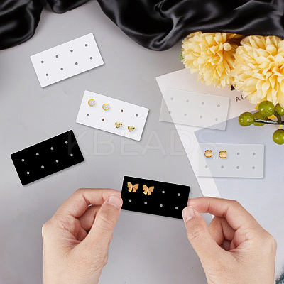 15Pcs 3 Colors Acrylic Earring Organizer Display Stands EDIS-WH20015-004-1
