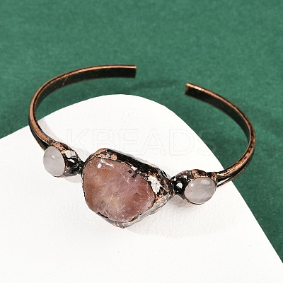 Natural Mxed Gemstone Cuff Bangles G-B149-16R-1
