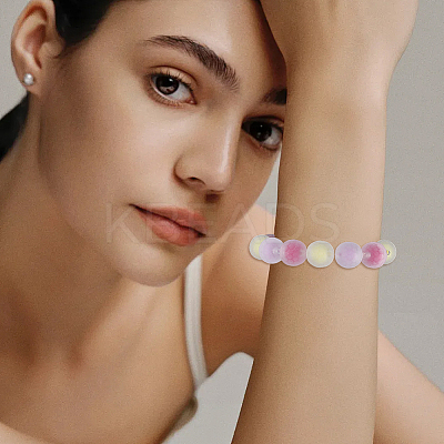 135Pcs 9 Colors Transparent Acrylic Beads TACR-PA0001-04-1