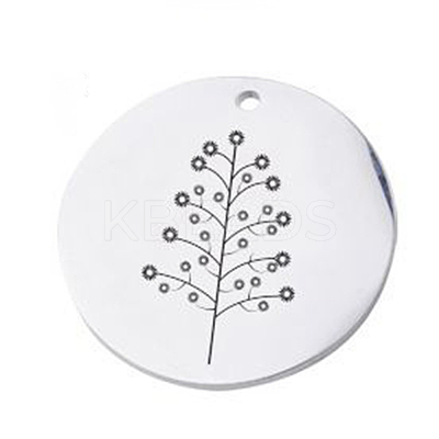 304 Stainless Steel Pendants FIND-CJC0003-10B-1