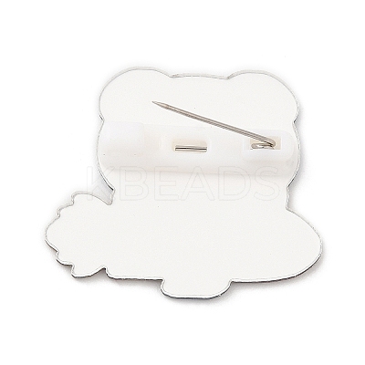 Cartoon Style Acrylic Brooches LS-JEWB-P018-02A-1
