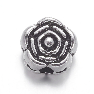 Tibetan Silver Spacer Beads X-AB458-1