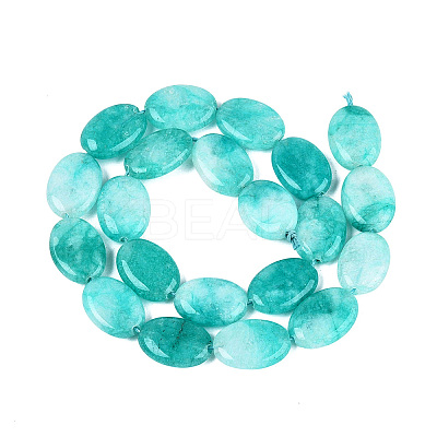Dyed Natural White Jade Beads Strands G-N370-01A-05-1