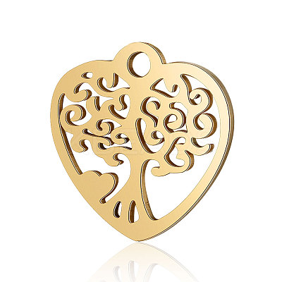 201 Stainless Steel Pendants STAS-S105-T635-2-1