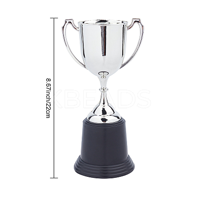 Plastic Small Trophy Cup AJEW-CN0001-04B-1