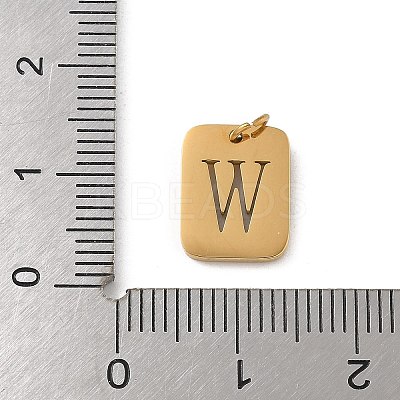 304 Stainless Steel Charms LS-STAS-R001-01G-W-1