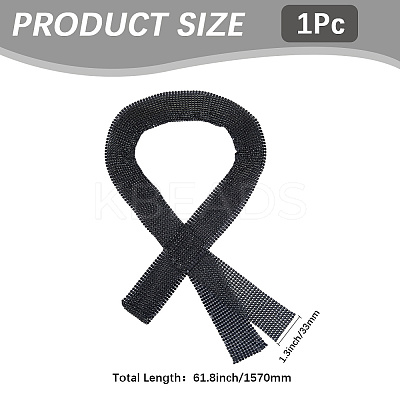 Alloy Paillette Chain NecklacesA NJEW-WH20002-06EB-1